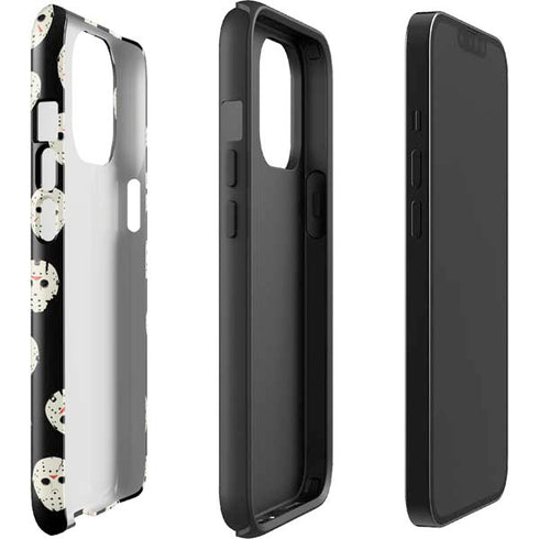 Warner Bros Friday the 13th Jason Voorhees Pattern iPhone 13 Pro Max Impact Case
