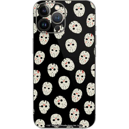 Warner Bros Friday the 13th Jason Voorhees Pattern iPhone 13 Pro Max Skin