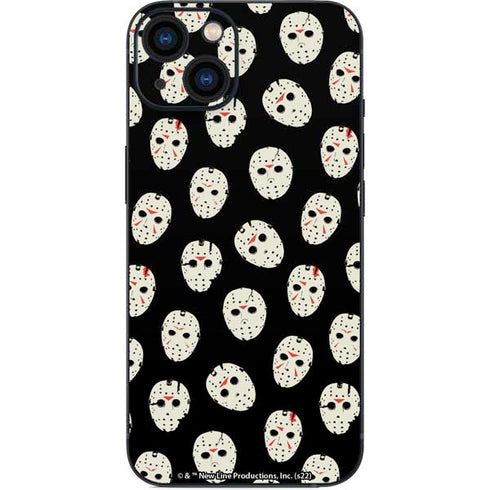 Warner Bros Friday the 13th Jason Voorhees Pattern iPhone 13 Skin