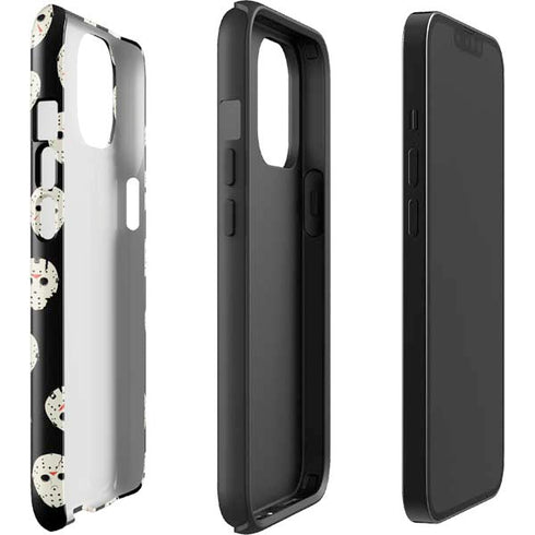 Warner Bros Friday the 13th Jason Voorhees Pattern iPhone 14 Impact Case
