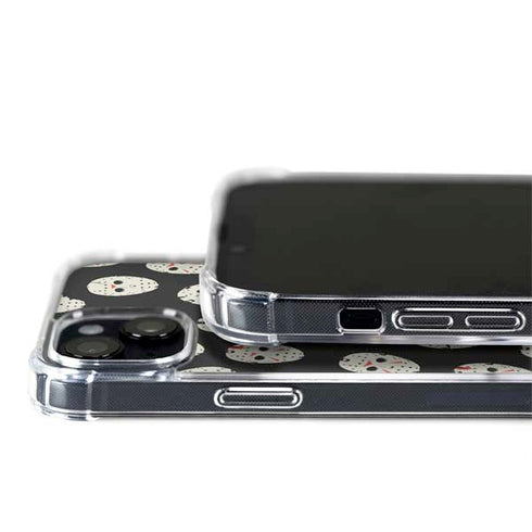 Warner Bros Friday the 13th Jason Voorhees Pattern iPhone 15 MagSafe Case