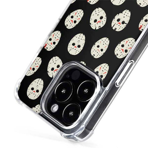 Warner Bros Friday the 13th Jason Voorhees Pattern iPhone 15 Pro MagSafe Case