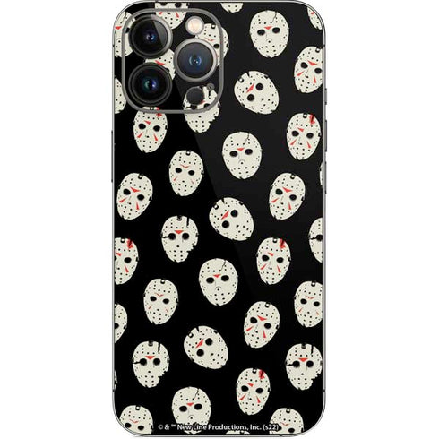 Warner Bros Friday the 13th Jason Voorhees Pattern iPhone 14 Pro Max Skin