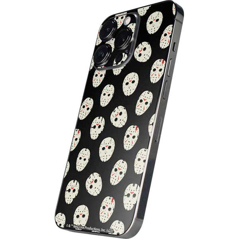 Warner Bros Friday the 13th Jason Voorhees Pattern iPhone 14 Pro Max Skin
