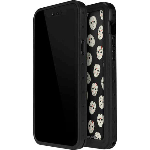 Warner Bros Friday the 13th Jason Voorhees Pattern iPhone 14 Pro Max Waterproof Case