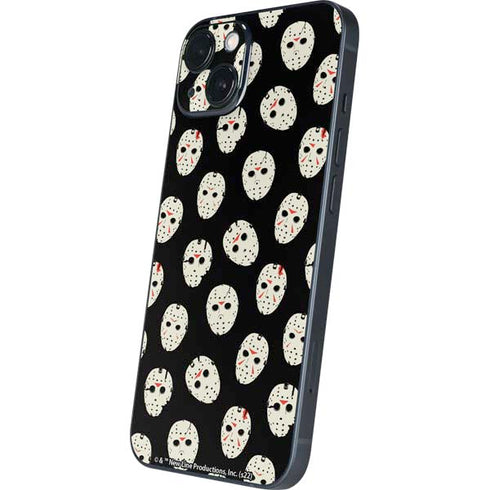 Warner Bros Friday the 13th Jason Voorhees Pattern iPhone 14 Skin