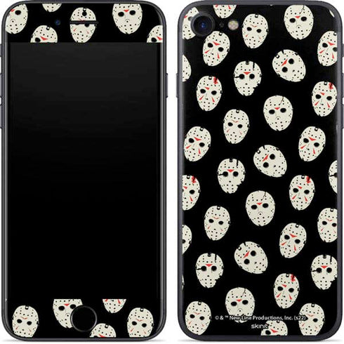Warner Bros Friday the 13th Jason Voorhees Pattern iPhone 7 Skin