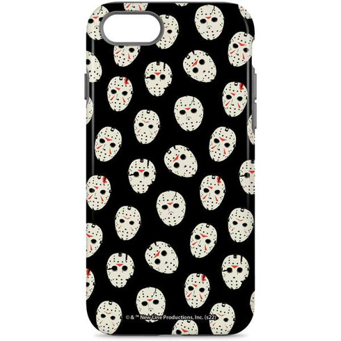 Warner Bros Friday the 13th Jason Voorhees Pattern iPhone 8 Pro Case