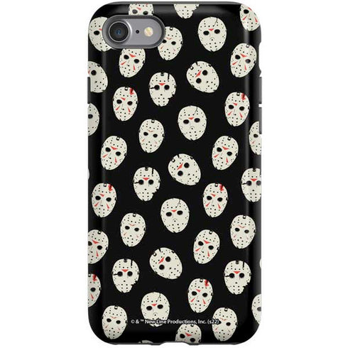 Warner Bros Friday the 13th Jason Voorhees Pattern iPhone SE (2nd & 3rd Gen) Pro Case
