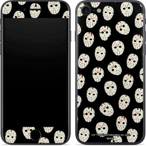 Warner Bros Friday the 13th Jason Voorhees Pattern iPhone SE (2nd & 3rd Gen) Skin