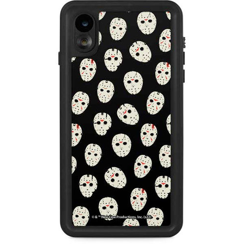 Warner Bros Friday the 13th Jason Voorhees Pattern iPhone XR Waterproof Case
