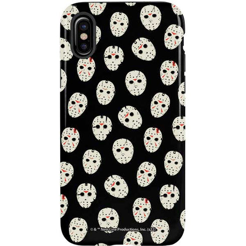 Warner Bros Friday the 13th Jason Voorhees Pattern iPhone XS Pro Case