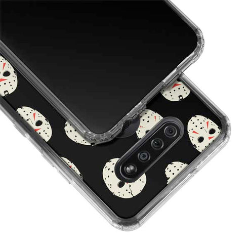Warner Bros Friday the 13th Jason Voorhees Pattern LG K51/Q51 Clear Case