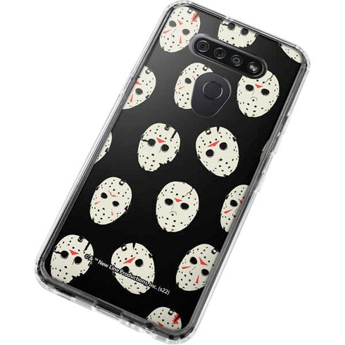 Warner Bros Friday the 13th Jason Voorhees Pattern LG K51/Q51 Clear Case