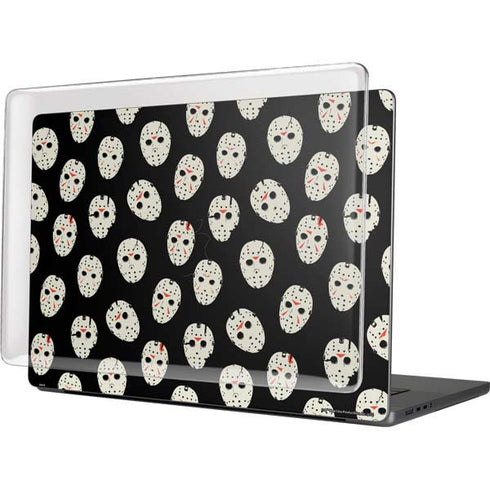 Warner Bros Friday the 13th Jason Voorhees Pattern MacBook Pro 16in (2021-25) Case plus Skin