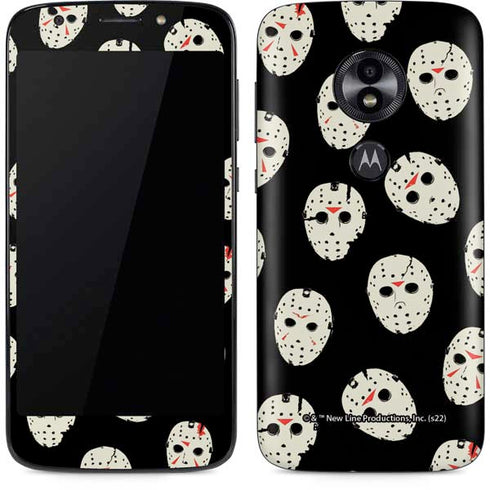 Warner Bros Friday the 13th Jason Voorhees Pattern Moto E5 Play Skin