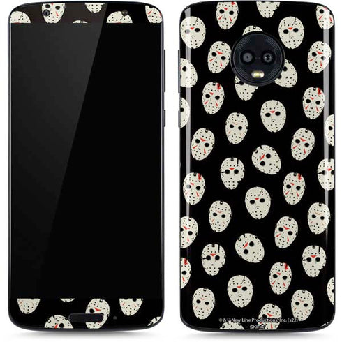 Warner Bros Friday the 13th Jason Voorhees Pattern Moto G6 Skin