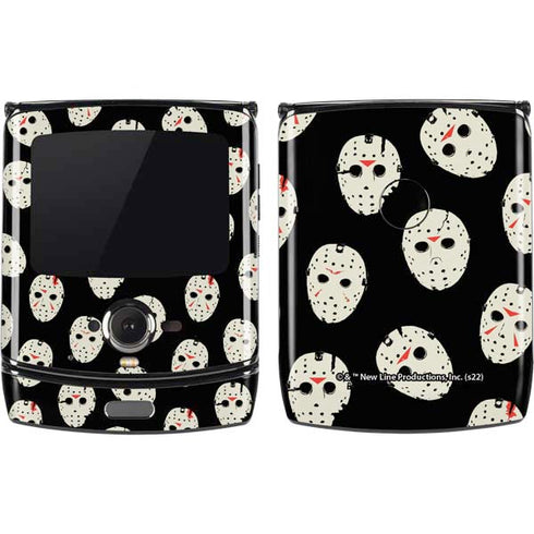 Warner Bros Friday the 13th Jason Voorhees Pattern Motorola RAZR Skin