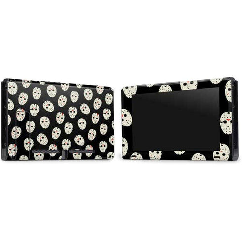 Warner Bros Friday the 13th Jason Voorhees Pattern Nintendo Switch Bundle Skin