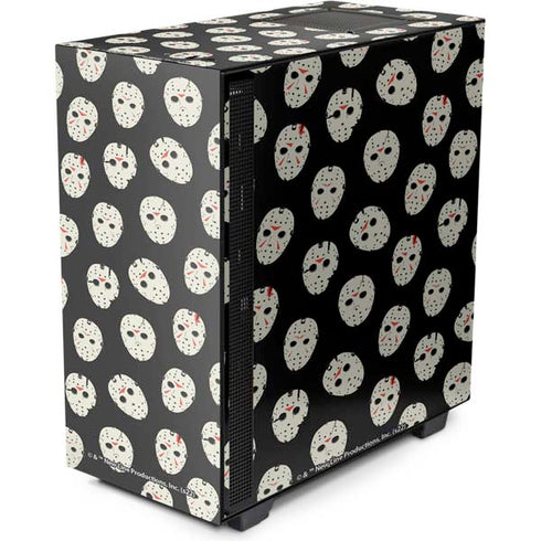 Warner Bros Friday the 13th Jason Voorhees Pattern NZXT H510 Compact ATX Mid-Tower Case Skin