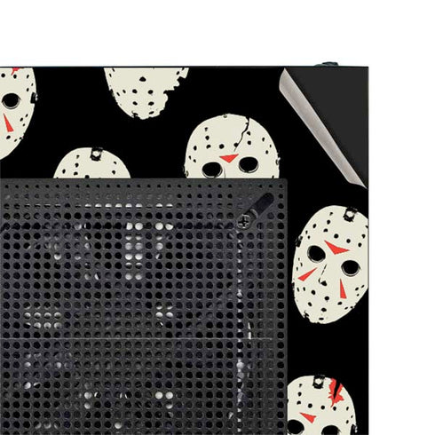 Warner Bros Friday the 13th Jason Voorhees Pattern NZXT H510 Compact ATX Mid-Tower Case Skin