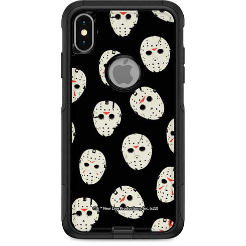 Warner Bros Friday the 13th Jason Voorhees Pattern Otterbox Commuter iPhone Skin