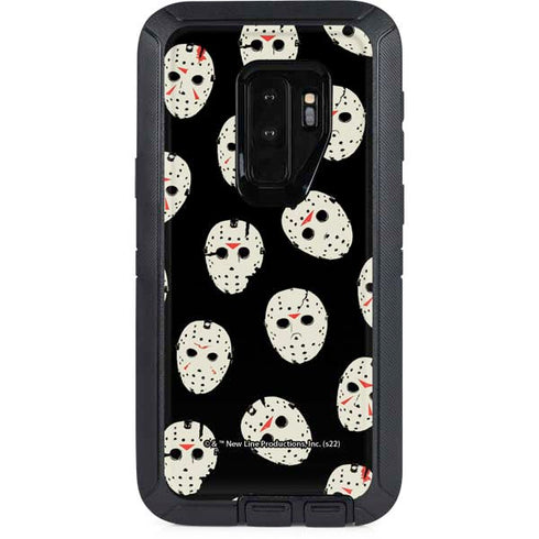 Warner Bros Friday the 13th Jason Voorhees Pattern Otterbox Defender Galaxy Skin