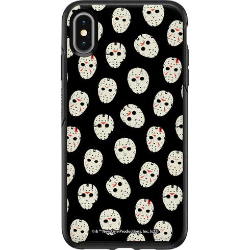Warner Bros Friday the 13th Jason Voorhees Pattern Otterbox Symmetry iPhone Skin