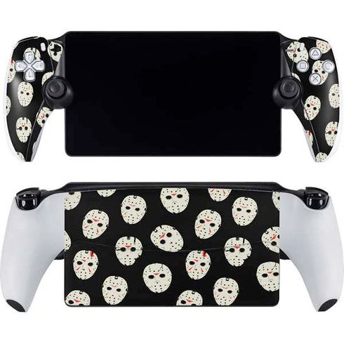 Warner Bros Friday the 13th Jason Voorhees Pattern PlayStation Portal Remote Player Skin