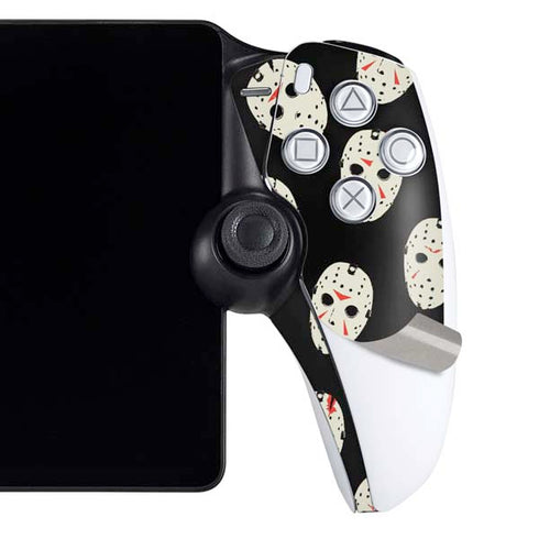 Warner Bros Friday the 13th Jason Voorhees Pattern PlayStation Portal Remote Player Skin