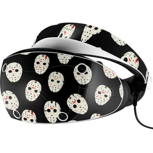Warner Bros Friday the 13th Jason Voorhees Pattern PlayStation VR2 Skin