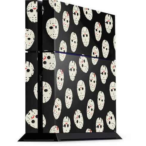 Warner Bros Friday the 13th Jason Voorhees Pattern PS4 Console Skin
