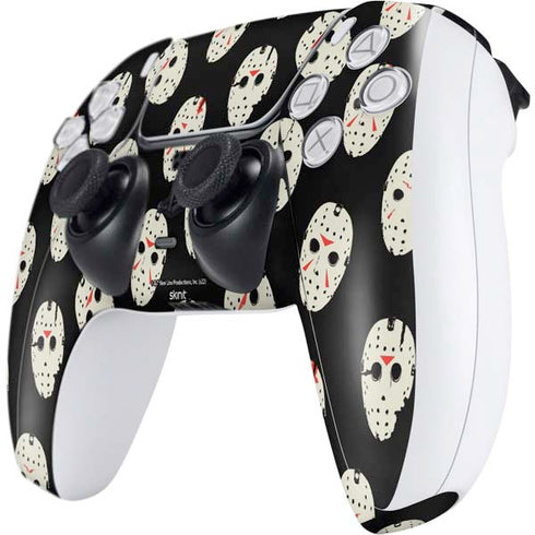 Warner Bros Friday the 13th Jason Voorhees Pattern PS5 Controller Skin