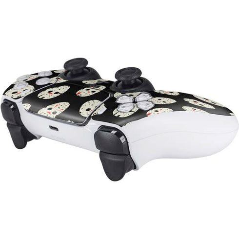 Warner Bros Friday the 13th Jason Voorhees Pattern PS5 Controller Skin