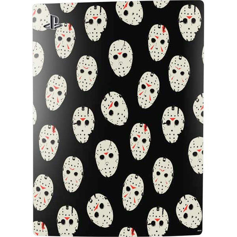 Warner Bros Friday the 13th Jason Voorhees Pattern PS5 Digital Edition Console Skin
