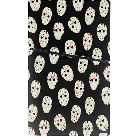 Warner Bros Friday the 13th Jason Voorhees Pattern PS5 Slim Digital Edition Bundle Skin