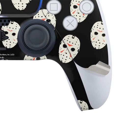 Warner Bros Friday the 13th Jason Voorhees Pattern PS5 Slim Digital Edition Bundle Skin