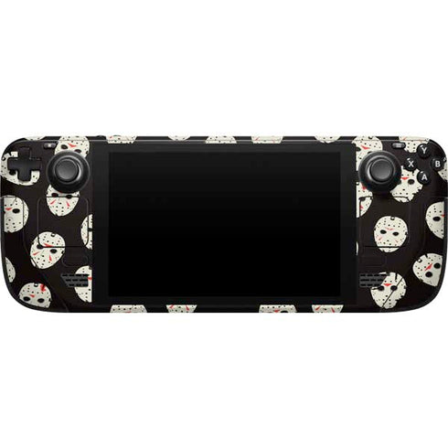 Warner Bros Friday the 13th Jason Voorhees Pattern Steam Deck Handheld Gaming Computer Skin
