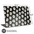 Warner Bros Friday the 13th Jason Voorhees Pattern Universal Laptop 15in (12.2 x 8.8in) Skin
