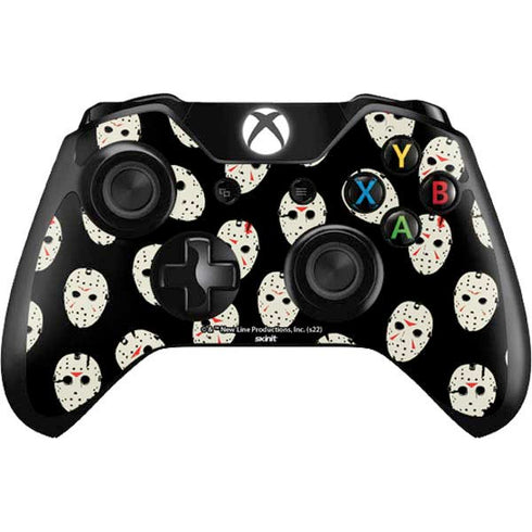 Warner Bros Friday the 13th Jason Voorhees Pattern Xbox One Controller Skin