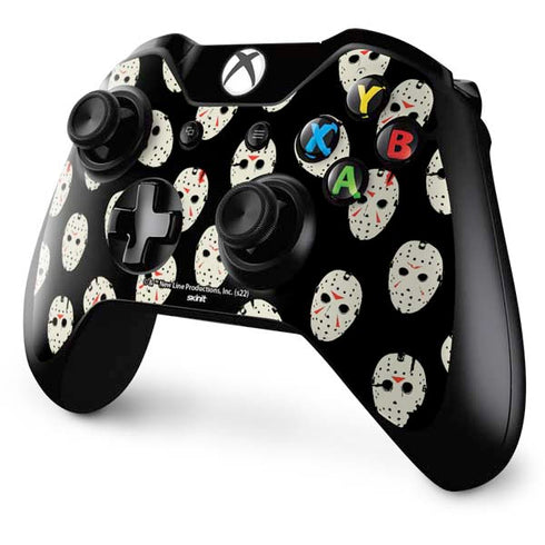 Warner Bros Friday the 13th Jason Voorhees Pattern Xbox One Controller Skin