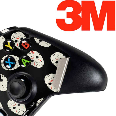 Warner Bros Friday the 13th Jason Voorhees Pattern Xbox One Controller Skin