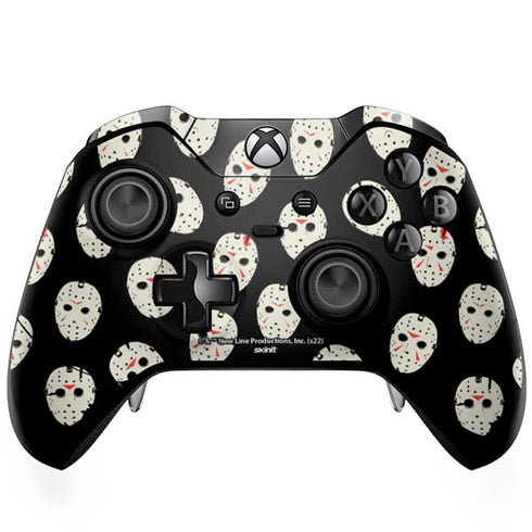 Warner Bros Friday the 13th Jason Voorhees Pattern Xbox One Elite Controller Skin