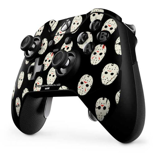Warner Bros Friday the 13th Jason Voorhees Pattern Xbox One Elite Controller Skin