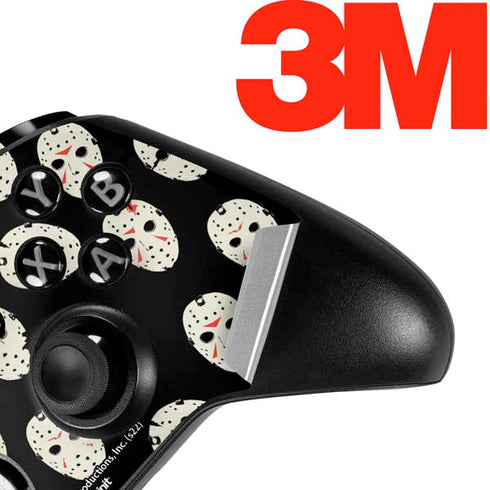 Warner Bros Friday the 13th Jason Voorhees Pattern Xbox One Elite Controller Skin