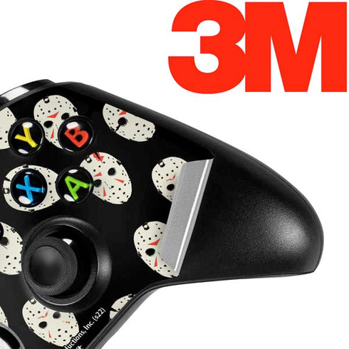 Warner Bros Friday the 13th Jason Voorhees Pattern Xbox One S Controller Skin