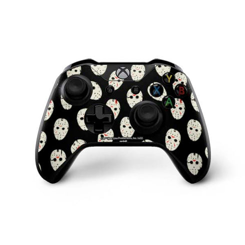 Warner Bros Friday the 13th Jason Voorhees Pattern Xbox One X Controller Skin
