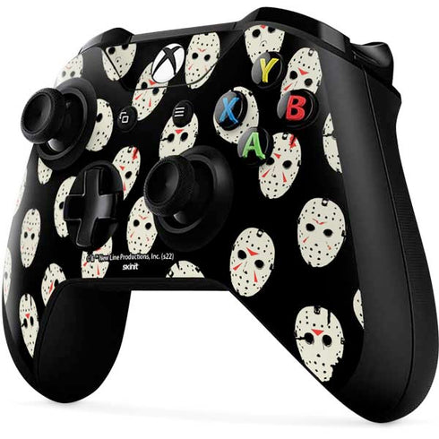 Warner Bros Friday the 13th Jason Voorhees Pattern Xbox One X Controller Skin