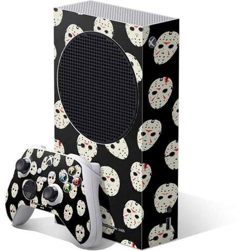 Warner Bros Friday the 13th Jason Voorhees Pattern Xbox Series S Bundle Skin