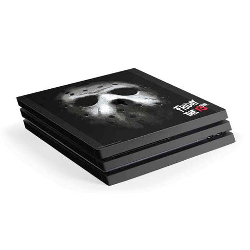 Warner Bros Friday the 13th Jason Voorhees PS4 Pro Console Skin